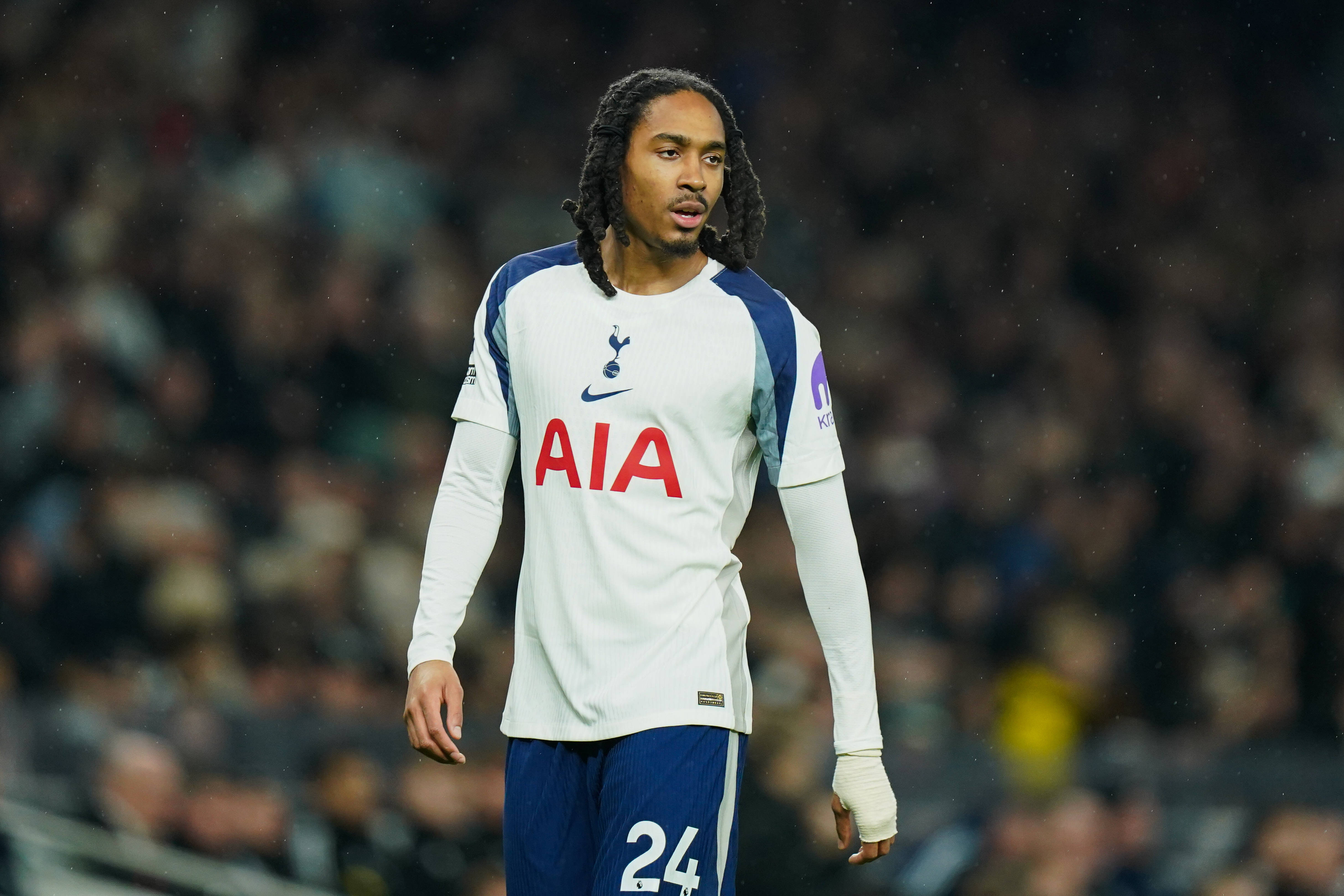 Djed Spence of Tottenham Hotspur