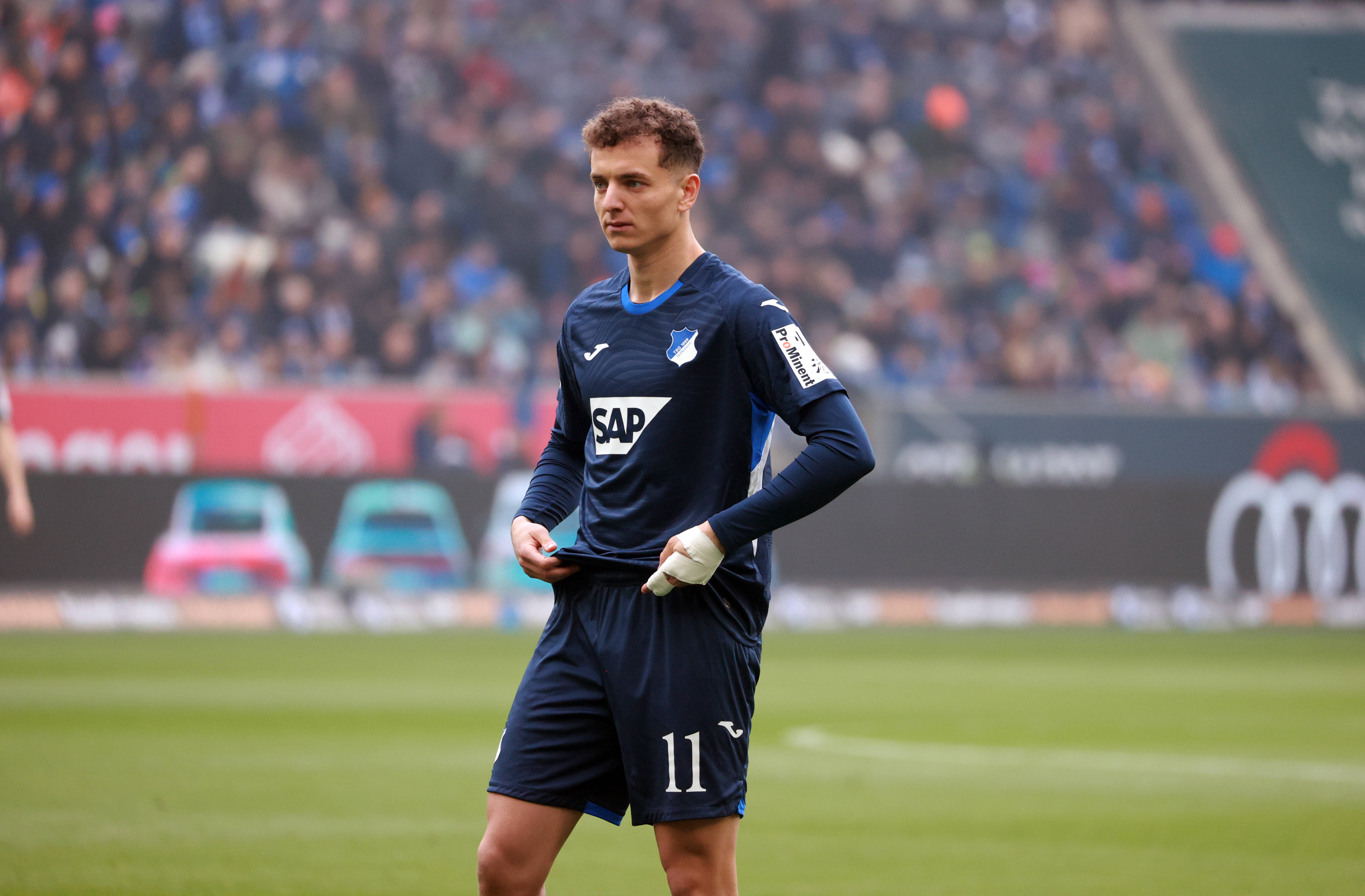 Fisnik Asllani of TSG 1899 Hoffenheim