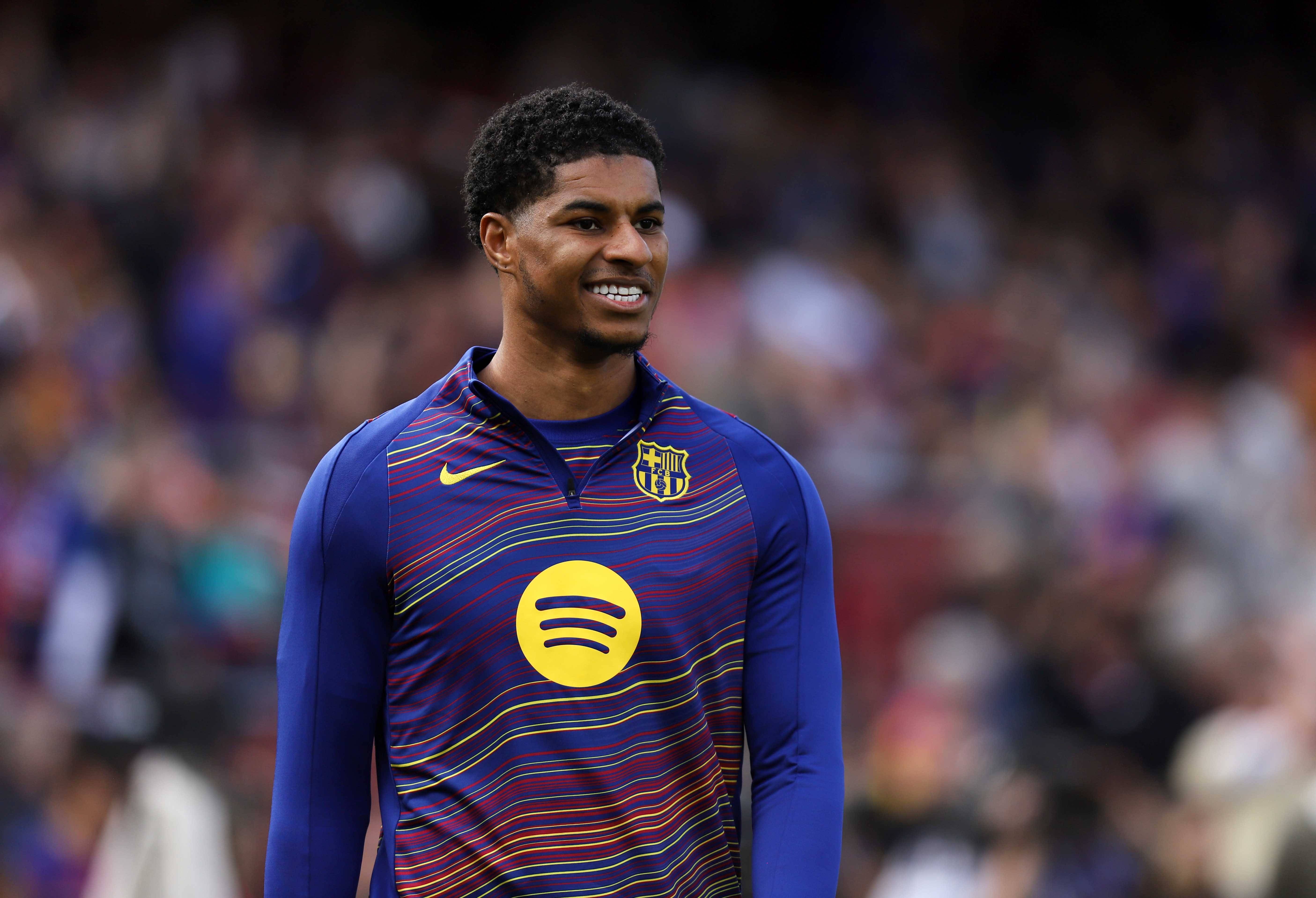 Marcus Rashford of Barcelona