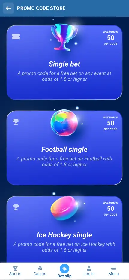 1xBet Promo Code Store