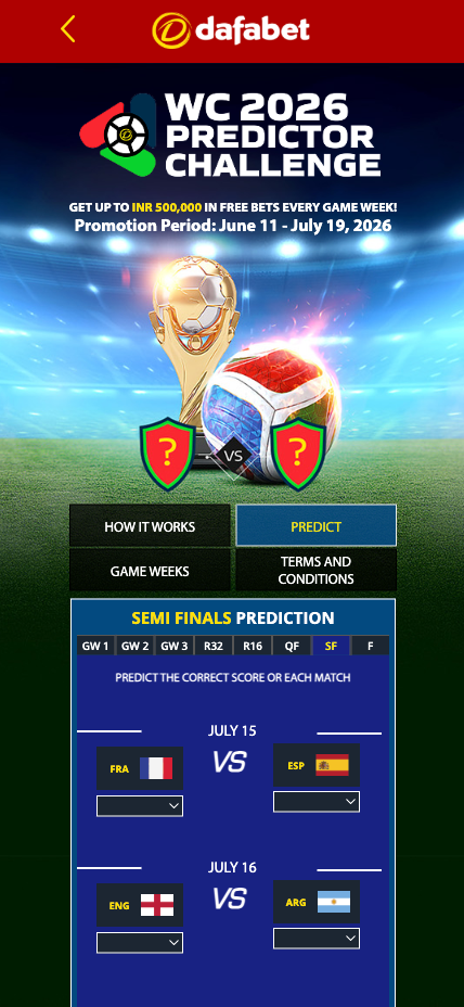 Dafabet France vs Spain
