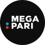 An image displaying the logo of the bookmaker Megapari